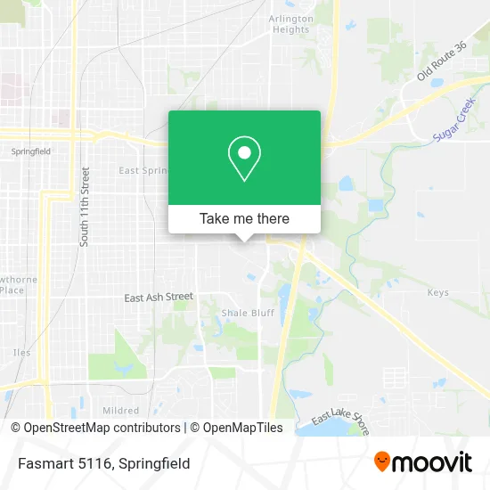 Fasmart 5116 map