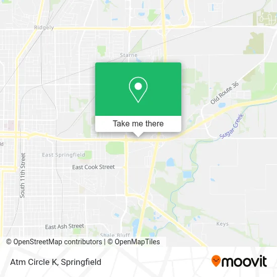 Atm Circle K map