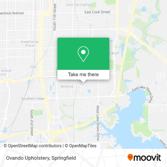 Ovando Upholstery map