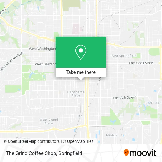 The Grind Coffee Shop map