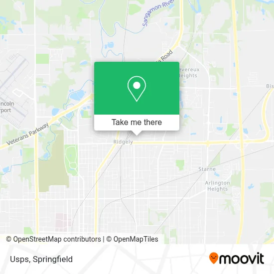 Usps map