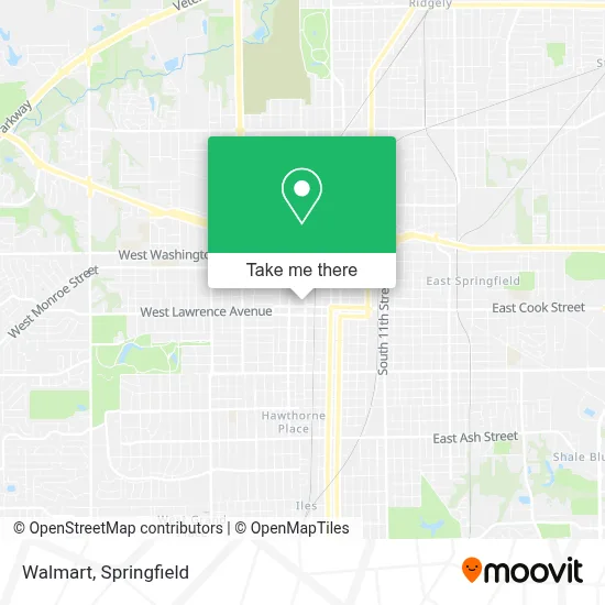 Wal Mart map