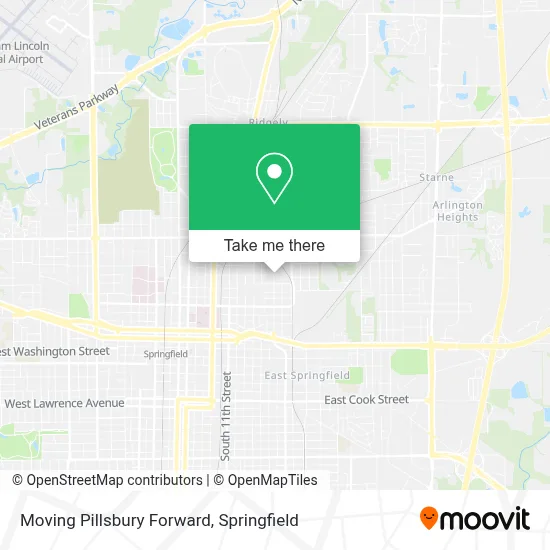 Moving Pillsbury Forward map