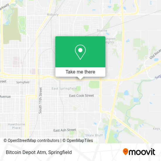 Bitcoin Depot Atm map