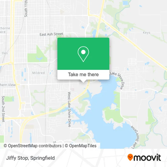 Jiffy Stop map