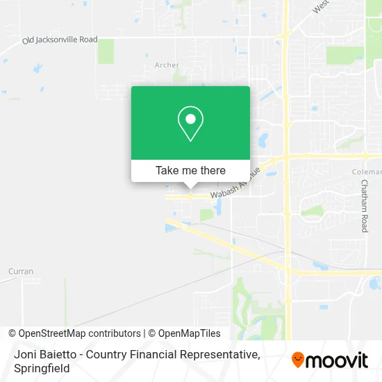 Joni Baietto - Country Financial Representative map