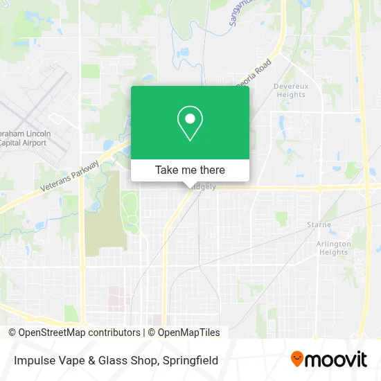 Impulse Vape & Glass Shop map