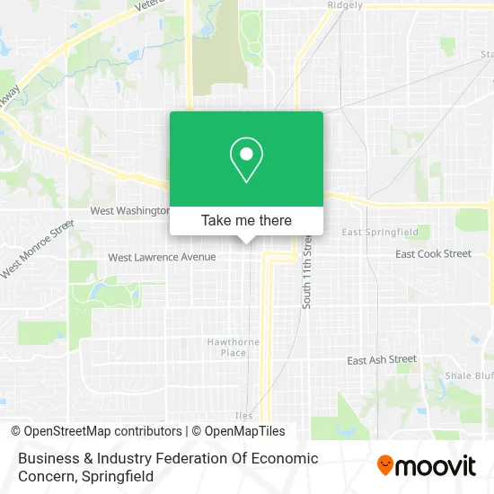 Business & Industry Federation Of Economic Concern map