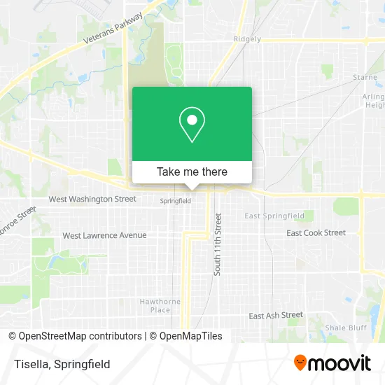 Tisella map
