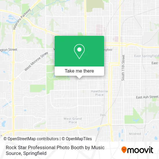 Rock Star Professional Photo Booth by Music Source map