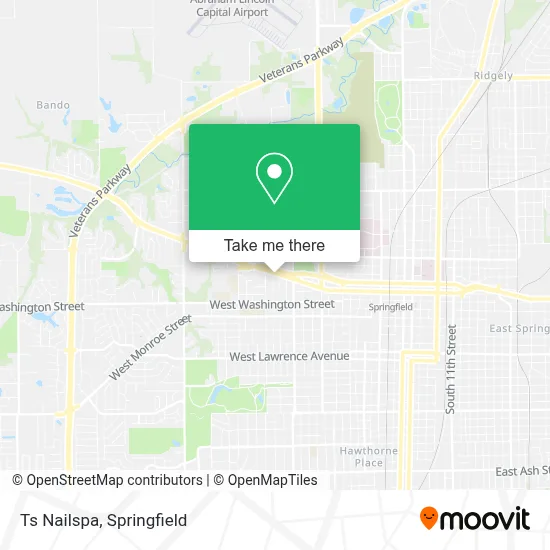Ts Nailspa map