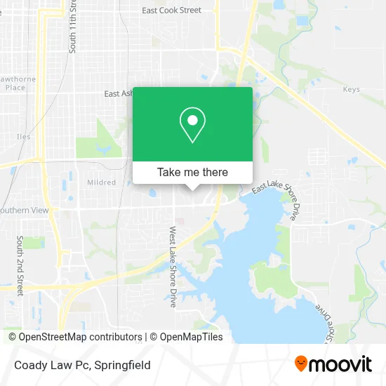 Coady Law Pc map