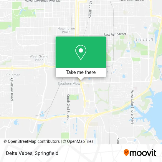 Delta Vapes map