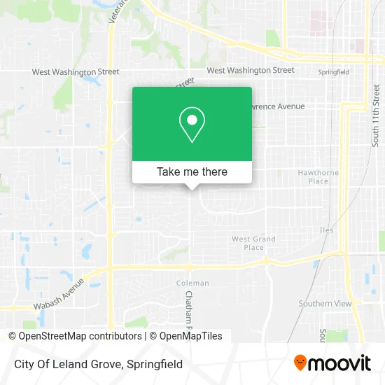 City Of Leland Grove map