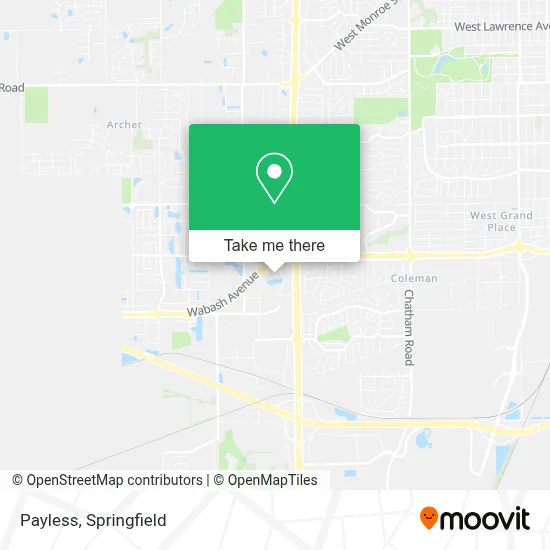 Payless map