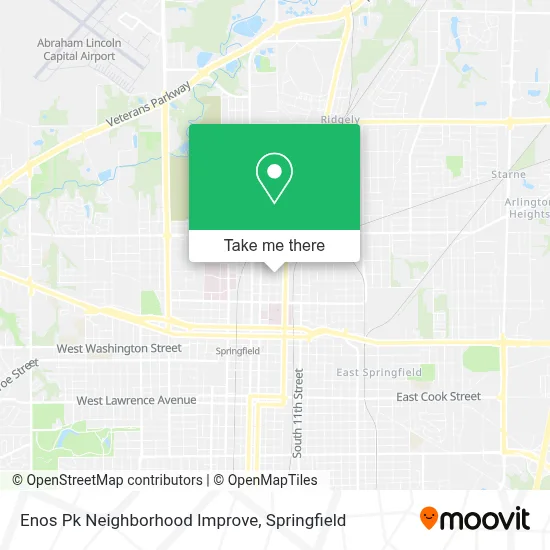 Enos Pk Neighborhood Improve map
