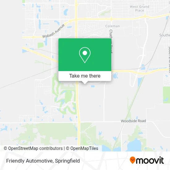 Friendly Automotive map