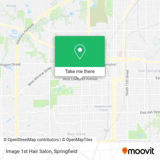 Image 1st Hair Salon map