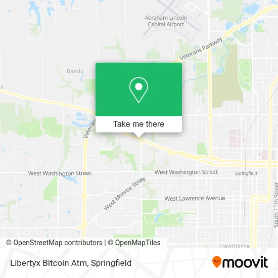 Libertyx Bitcoin Atm map