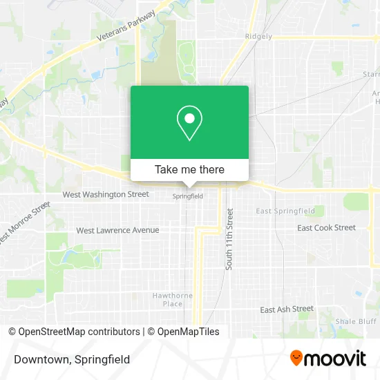 Downtown map