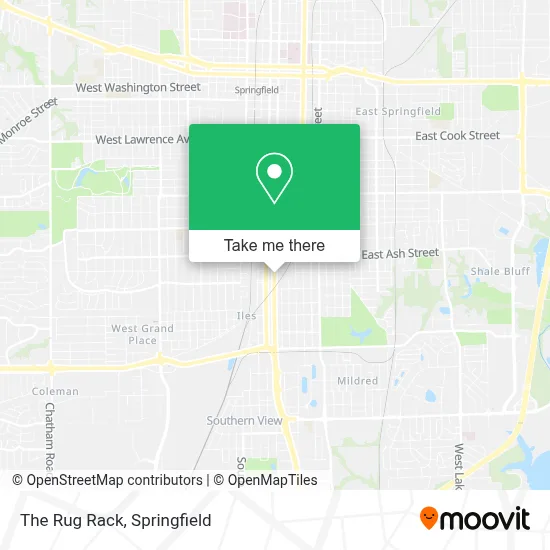 The Rug Rack map