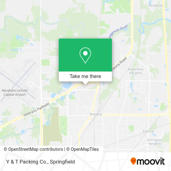 Y & T Packing Co. map