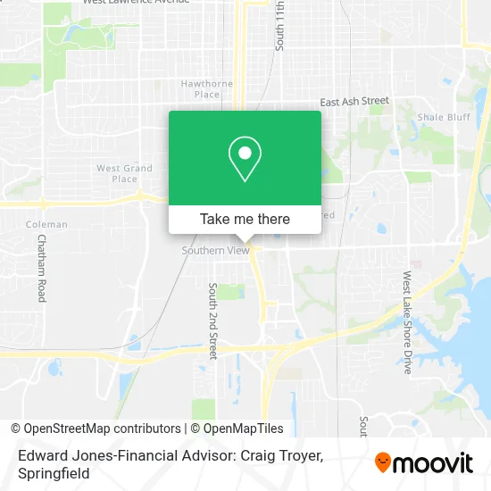 Edward Jones-Financial Advisor: Craig Troyer map