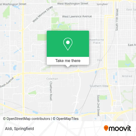 Aldi map