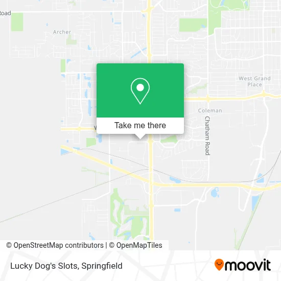 Lucky Dog's Slots map