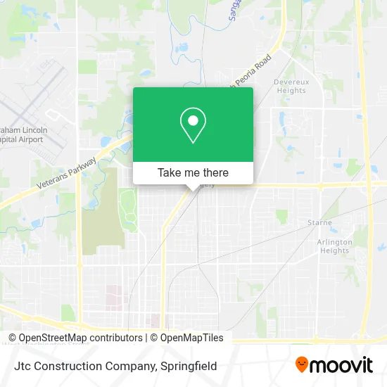 Jtc Construction Company map
