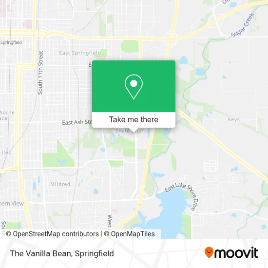 The Vanilla Bean map