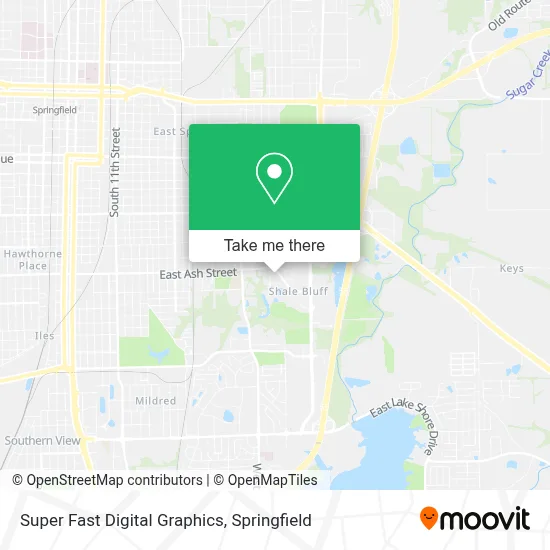 Super Fast Digital Graphics map