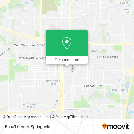 Baha'I Center map