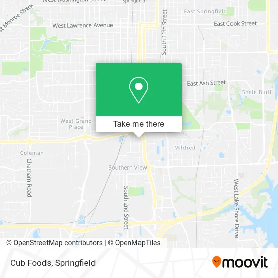 Cub Foods map