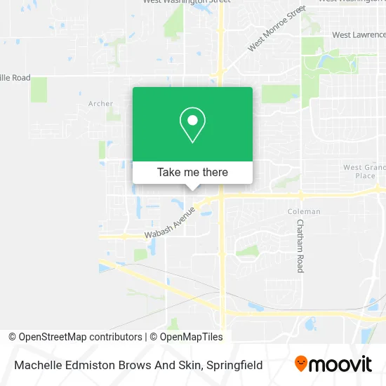 Machelle Edmiston Brows And Skin map