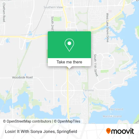 Losin' It With Sonya Jones map