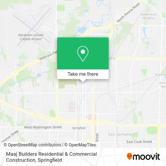 Maaj Builders Residential & Commercial Construction map