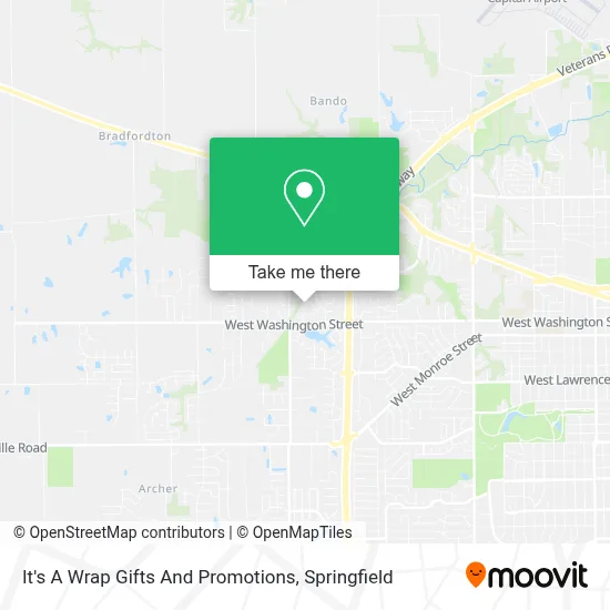 It's A Wrap Gifts And Promotions map