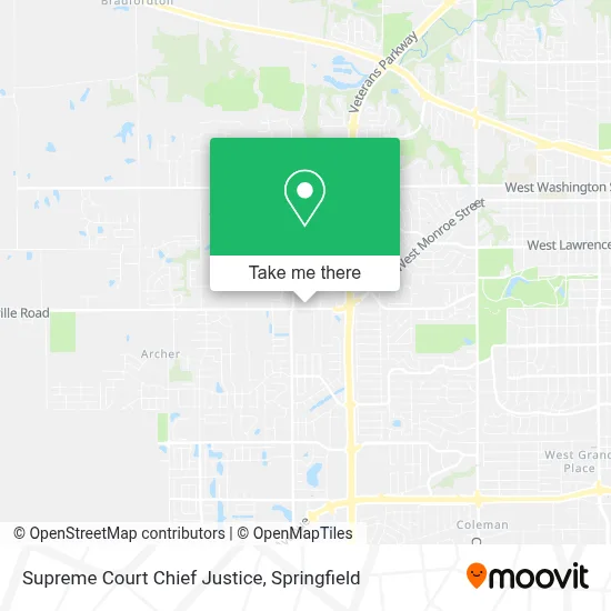 Supreme Court Chief Justice map
