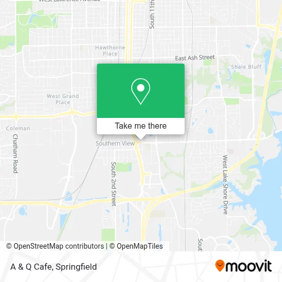 A & Q Cafe map