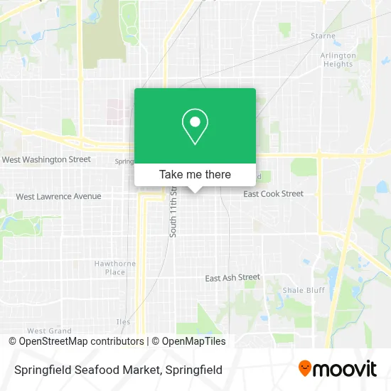 Springfield Seafood Market map