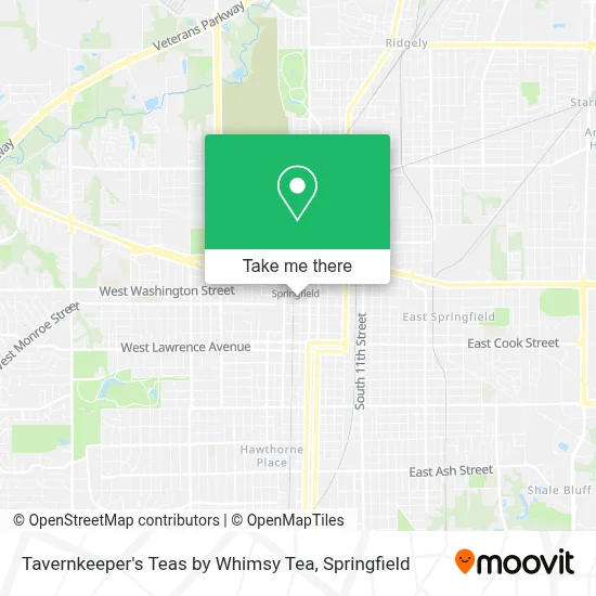 Tavernkeeper's Teas by Whimsy Tea map