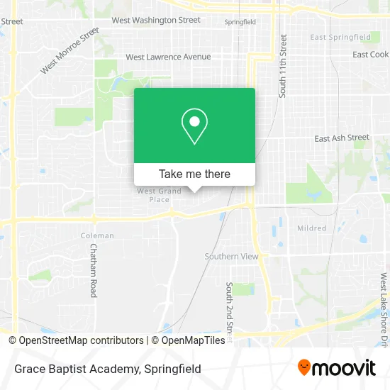 Grace Baptist Academy map