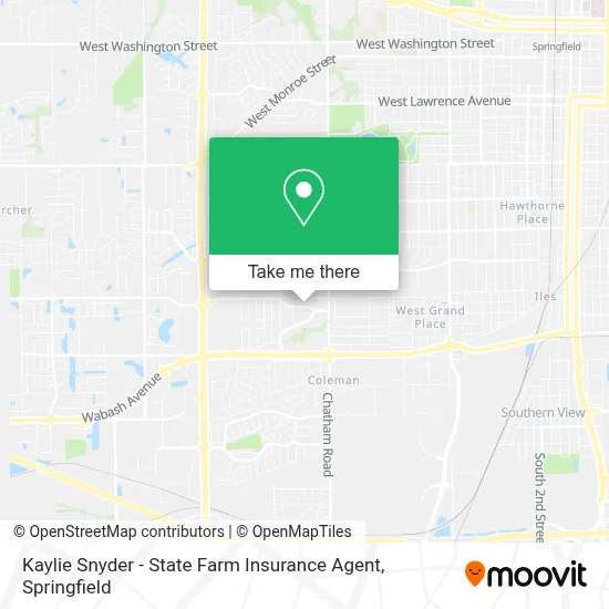 Kaylie Snyder - State Farm Insurance Agent map