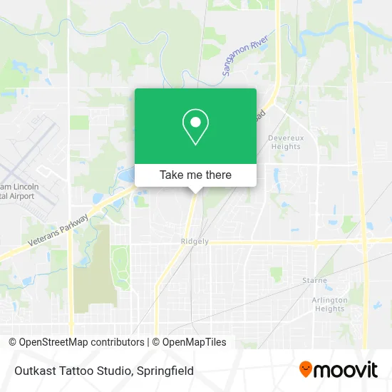 Outkast Tattoo Studio map