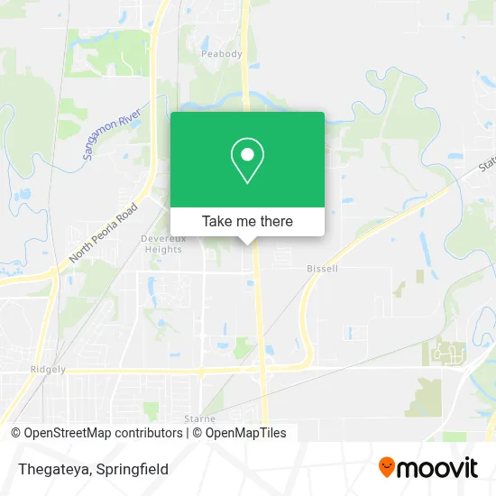 Thegateya map