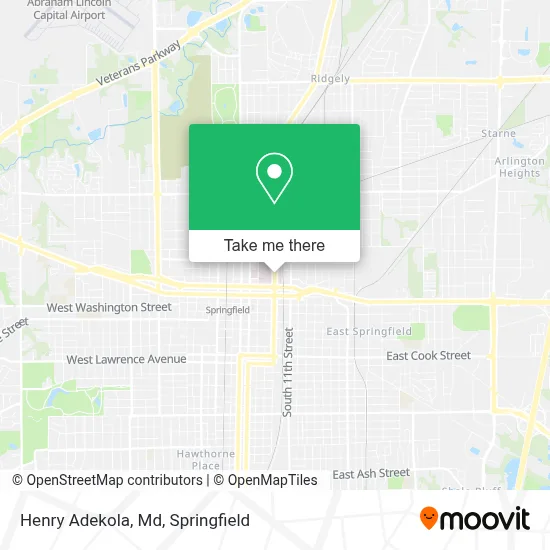 Henry Adekola, Md map