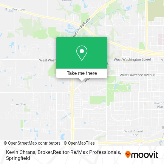 Kevin Chrans, Broker,Realtor-Re / Max Professionals map