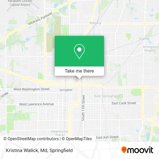 Kristina Walick, Md map