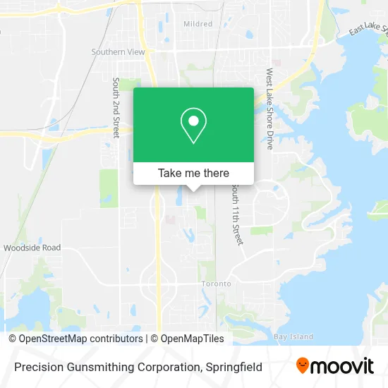 Precision Gunsmithing Corporation map